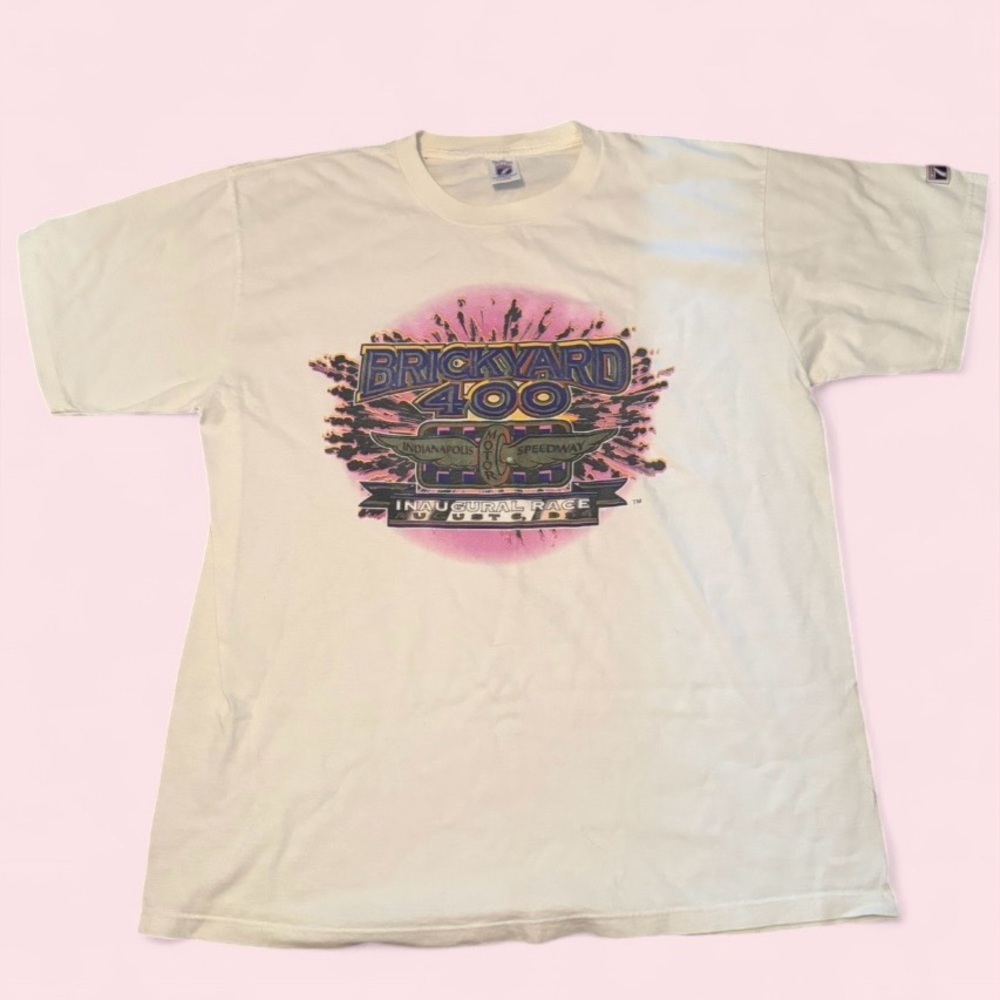 Vintage Brickyard 400 Inaugural Race Graphic Tee – XL - Picture 3 of 8